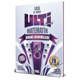 Bes Yayınları - 8. Sınıf Matematik Ulti Serisi Denemeleri