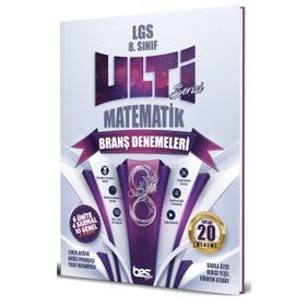 Bes Yayınları - 8. Sınıf Matematik Ulti Serisi Denemeleri