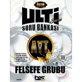 Bes Yayınları AYT Felsefe Grubu Ulti Serisi Soru Bankası