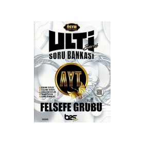 Bes Yayınları AYT Felsefe Grubu Ulti Serisi Soru Bankası