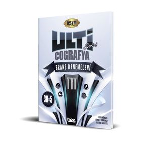 Bes Yayınları TYT Coğrafya Ulti Serisi Branş Denemeleri