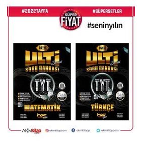 Bes Yayınları - TYT Matematik Türkçe Ulti Serisi Soru Bankası Seti 2 Kitap