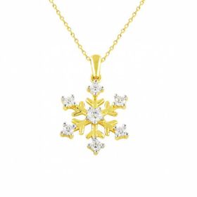 Besay Gold 14 Ayar Altın Kolye Kartanesi
