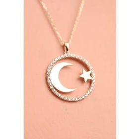 Besay Gold 14 Ayar Ayyıldız Altın Kolye