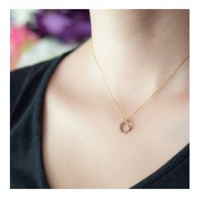 Besay Gold 14 Ayar Ayyıldız Altın Kolye
