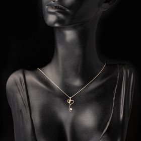 Besay Gold 14 Ayar Kalbimin Anahtarı Altın Kolye