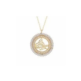 Besay Gold 14 Ayar Osmanlı Tuğralı Altın Kolye