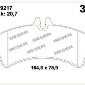 Beser 3963 Arka Fren Balatası