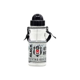Beşiktaş 500 ml Kırılmaz Şeffaf Matara