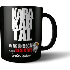Beşiktaş Baskılı Porselen Kupa Bardak
