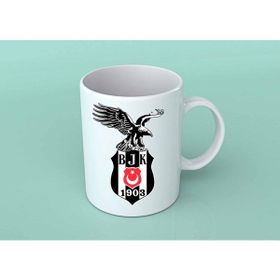 Beşiktaş Baskılı Porselen Kupa Bardak