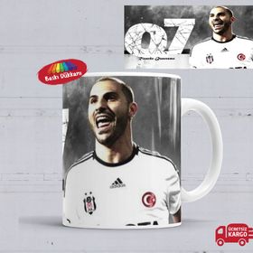Beşiktaş Baskılı Porselen Kupa Bardak