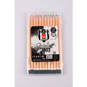 Beşiktaş BJKKRST 12 Renkli Kuru Boya Kalemi