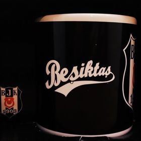 Beşiktaş Siyah Beyaz Tek Aşk Şampiyon Beşiktaşk Kupa Bardak