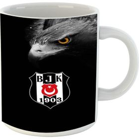 Beşiktaş Siyah Beyaz Tek Aşk Şampiyon Beşiktaşk Kupa Bardak