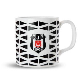 Beşiktaş Siyah Beyaz Tek Aşk Şampiyon Beşiktaşk Kupa Bardak