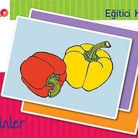 Besinler - Eğitici Kartlar - Eolo Eğitici Oyuncak Komisyon