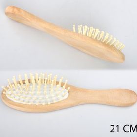 Beslenme Dedektifi ERL132 21 cm Ahşap Tarak Fırça