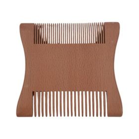 Beslenme Dedektifi TRK10-1 10 cm Kare Çift Taraflı Ahşap Tarak