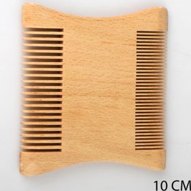 Beslenme Dedektifi TRK10-1 10 cm Kare Çift Taraflı Ahşap Tarak
