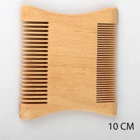 Beslenme Dedektifi TRK10-1 10 cm Kare Çift Taraflı Ahşap Tarak