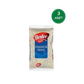 Besler 1 kg Osmancık Pirinç (3 adet)