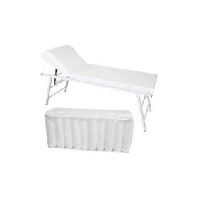 Besni Ticaret 80x220 cm 20 Adet Tek Kullanımlık Lastikli Sedye Örtüsü