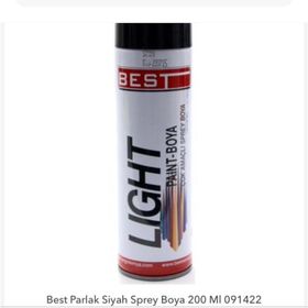 Best 091423 Mat Siyah 200 ml Sprey Boya