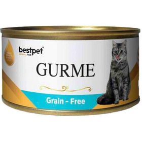 Best 12x100 gr Pet Gurme Jöleli Tuna Balıklı Yetişkin Konserve Kedi Maması