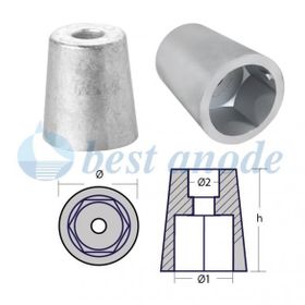 Best 40 mm Altı Köşe Pervane Tutyası