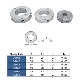 Best 40 mm Dar Şaft Tutyası