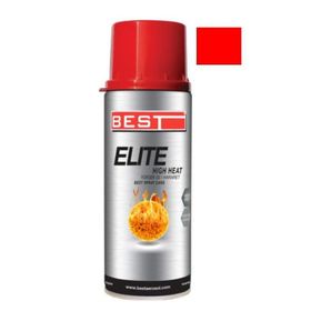 Best 600C Isıya Dayanıklı Kırmızı Sprey Boya 400 ML