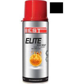 Best 600C Isıya Dayanıklı Siyah Sprey Boya 400 ML
