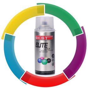 Best 9301 Elite Beyaz Eşya Beyazı 400 ml Akrilik Sprey Boya