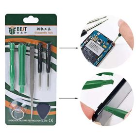 Best Bst-588 7 Parça Cımbızlı Telefon Kasa Kapak Ekran Açma Tamir Seti