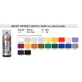 Best Classıc Kırmızı Spray 400 ml Boya