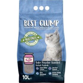 Best Clump Pudralı 10 lt Kedi Kumu