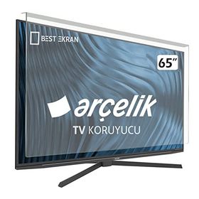 Best Ekran 65GDU7900B Grundig 65 İnç 164 Tak Çıkar Şeffaf Askı İpli Tv Ekran Koruyucu
