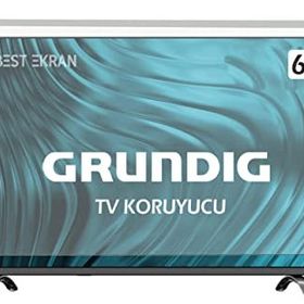 Best Ekran 65GFU7900A Grundig 65 İnç 164 Tak Çıkar Şeffaf Askı İpli Ekran Koruyucu