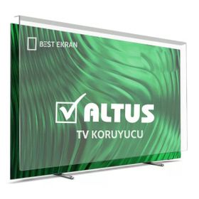 Best Ekran Altus 60 İnç 151 Ekran Tak Çıkar Şeffaf Askı İpli Tv Ekran Koruyucu