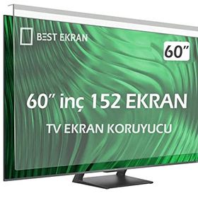 Best Ekran Beko 60 İnç 152 Ekran Tak Çıkar Şeffaf Askı İpli Tv Ekran Koruyucu