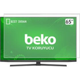 Best Ekran Beko 65 İnç 164 cm Tak Çıkar Şeffaf Askı İpli Tv Ekran Koruyucu