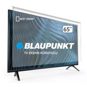 Best Ekran Blaupunkt 65 İnç 164 Ekran Tak Çıkar Şeffaf Askı İpli Tv Koruyucu