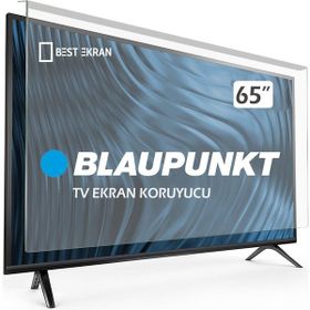 Best Ekran Blaupunkt 65 İnç 164 Ekran Tak Çıkar Şeffaf Askı İpli Tv Koruyucu