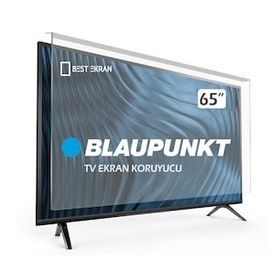 Best Ekran Blaupunkt 65 İnç 164 Ekran Tak Çıkar Şeffaf Askı İpli Tv Koruyucu