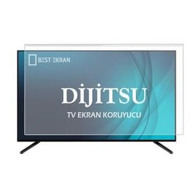 Best Ekran Dijitsu 55 İnç 139 Ekran Tak Çıkar Şeffaf Askı İpli Led Lcd Tv Ekran Koruyucu Şeffaf Panel
