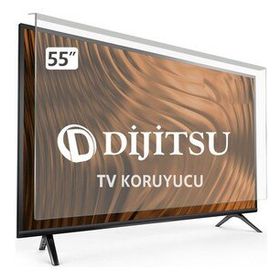 Best Ekran Dijitsu 55 İnç 139 Ekran Tak Çıkar Şeffaf Askı İpli Tv Ekran Koruyucu
