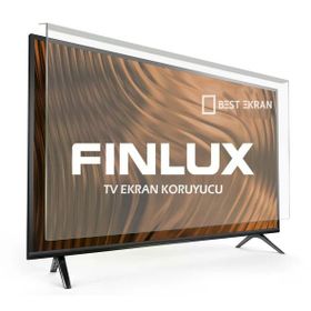 Best Ekran Finlux 32 İnç 82 Ekran Tak Çıkar Şeffaf Askı İpli Tv Ekran Koruyucu Şeffaf Paneli