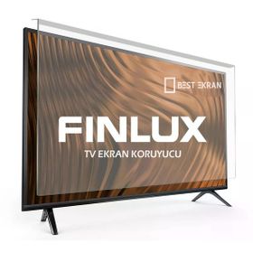 Best Ekran Finlux 32 İnç 82 Ekran Tak Çıkar Şeffaf Askı İpli Tv Ekran Koruyucu Şeffaf Paneli