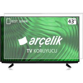Best Ekran Grundig 43GEU7910B 43 İnç Tak Çıkar Şeffaf Askı İpli Tv Ekran Koruyucu